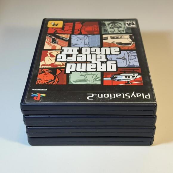 PlayStation 2 Video Game Bundle - Grand Theft Auto III, Gran Turismo 3, Hitman 2 - Picture 2 of 9